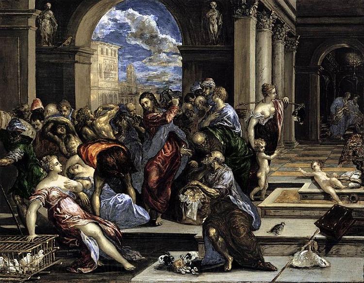 El Greco The Purification of the Temple